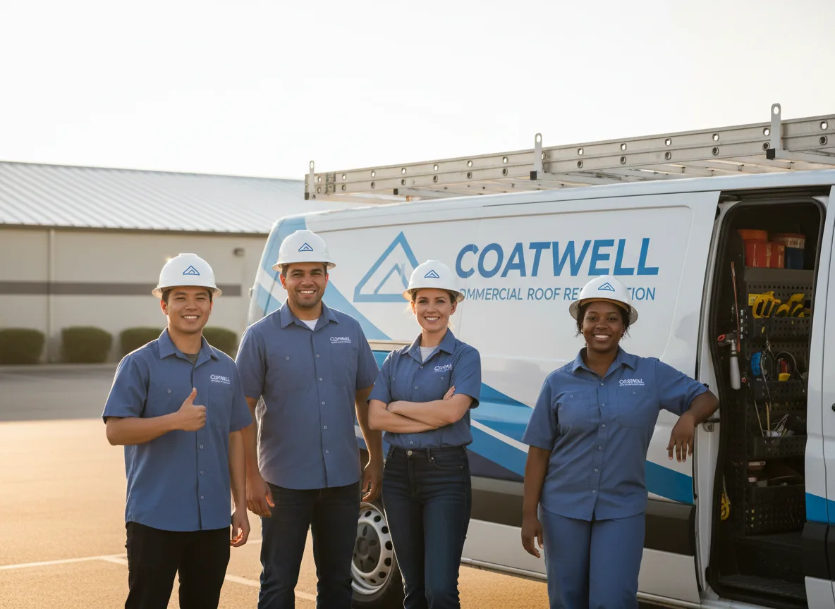 Commercial roof coating company in Carmichael, CA